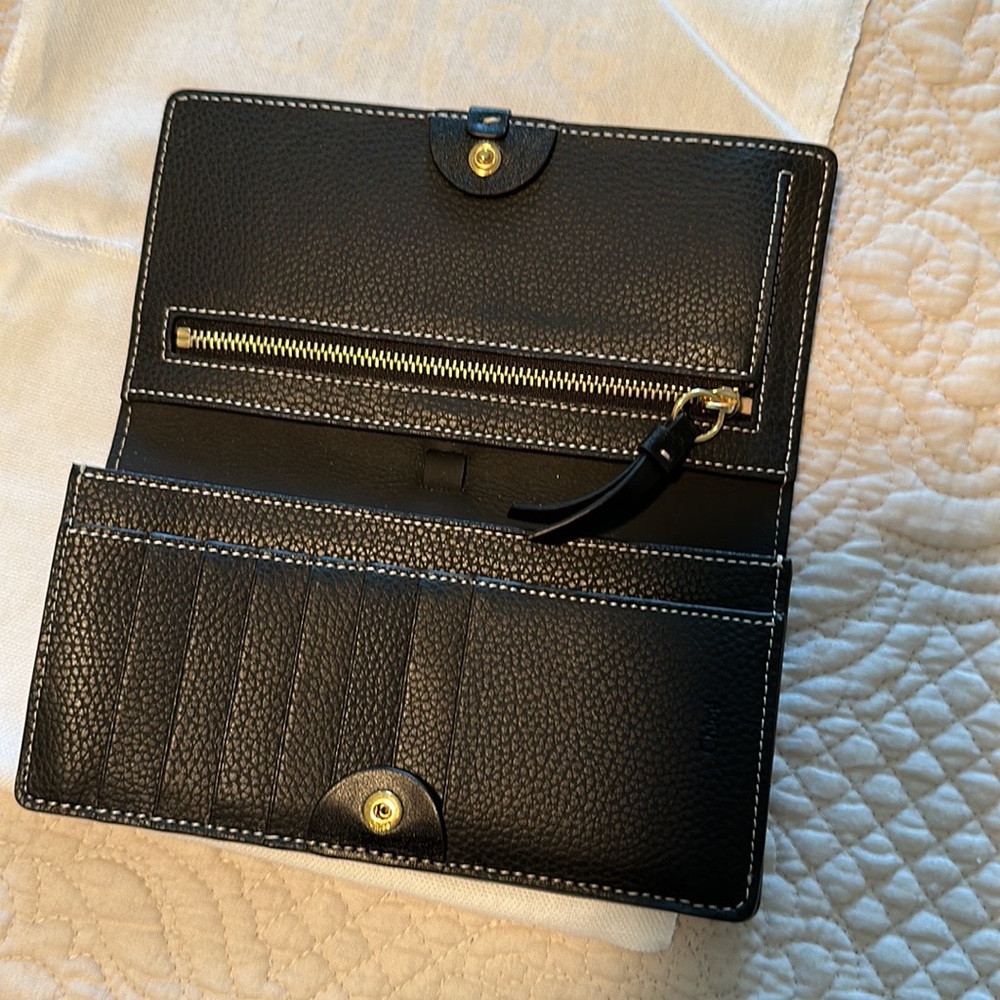 Chloe Wallet black leather